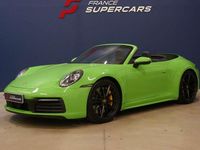 Occasion Porsche 911 Carrera 4S Cabriolet 450 ch (330 kW) 2019 Vert Cabriolet
