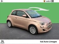 Occasion Fiat 500e 69 kW (95 ch) 2023 Rose gold métal Citadine