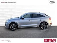 Occasion Audi Q5 Sportback S-Line 163 ch (119 kW) 2023 Argent fleuret métallisé SUV