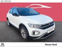 Occasion VW T-Roc Style 2023 Blanc pur/toit noir SUV