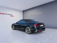 Occasion Audi A5 Cabriolet S-Line 204 ch (150 kW) 2022 Noir mythe métallisé Cabriolet