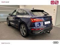 Occasion Audi Q5 Sportback S-Line 163 ch (119 kW) 2022 Bleu navarre métallisé SUV