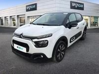 Occasion Citroën C3 PureTech 110 ch (80 kW) 2023 Blanc banquise (o)  noir perla nera Berline