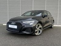 Occasion Audi A3 Sportback e-tron S-Line 150 ch (110 kW) 2024 Noir mythe métallisé Citadine