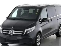 occasion Mercedes V300 Classe4m Avantgarde Extralong 8p Noir Full Cuir Noir Attelage 1èrem Garantie 12 Mois Prémium Tva Récupérable