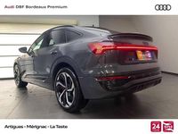 Occasion Audi Q8 Sportback e-tron S-Line 300 kW (408 ch) 2024 Gris magnétique SUV