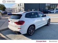 occasion BMW X3 X3 G01 2019 - Blanc -xDrive30d 265ch BVA8 M Sport