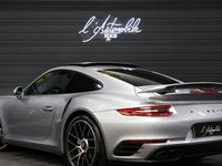 occasion Porsche 911 Turbo S 991.2 Approved Baquets Carbone Jantes 20 Mono-écrou Roues Arrières Directrices Pdls+ Toit Ouvrant Acc Caméra Bose Pack Chrono 3.8 580 Ch