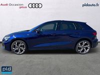 Occasion Audi A3 Sportback e-tron S-Line 150 ch (110 kW) 2024 Bleu navarre métallisé Citadine