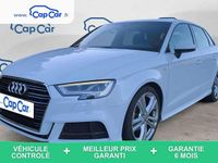 Occasion Audi A3 S-Line 150 ch (110 kW) 2017 Blanc Berline