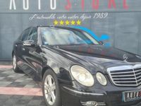 Occasion Mercedes E200 Avantgarde 137 ch (100 kW) 2007 Noir Berline