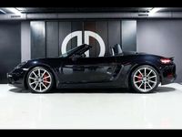 Occasion Porsche 718 Boxster 349 ch (256 kW) 2017 Noir Cabriolet