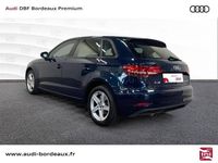 Occasion Audi A3 116 ch (85 kW) 2020 Bleu cosmos métallisé Berline