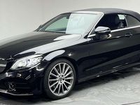 Occasion Mercedes C220 AMG line 194 ch (142 kW) 2021 Noir Cabriolet