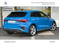 Occasion Audi A3 S-Line 152 ch (111 kW) 2021 Bleu Berline