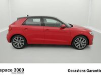 Occasion Audi A1 Sportback Design 116 ch (85 kW) 2025 Rouge progressif métallisé noir mythe métallisé Citadine