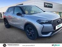Occasion DS Automobiles DS3 Crossback Performance Line Plus 2022 Gris artense (m)  toit noir perla nera SUV