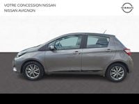 Occasion Toyota Yaris Hybrid 75 ch (55 kW) 2018 Gris dune Berline