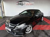 Occasion Mercedes E220 171 ch (125 kW) 2013 Noir Cabriolet