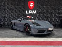 Occasion Porsche 718 Boxster 349 ch (256 kW) 2018 Bleu Cabriolet
