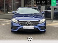 Occasion Mercedes E300 AMG line 246 ch (180 kW) 2020 Bleu Cabriolet