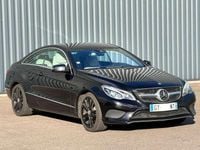 Occasion Mercedes E350 Sportline 252 ch (185 kW) 2014 Noir Coupé