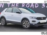 Occasion VW T-Roc 2022 White silver metal toit noir uni SUV