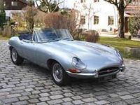Occasion Jaguar E-Type 269 ch (197 kW) 1968 Bleu Cabriolet