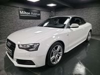 Occasion Audi A5 Cabriolet S-Line 170 ch (125 kW) 2014 Blanc Cabriolet