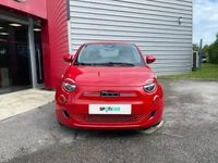 Occasion Fiat 500e 69 kW (95 ch) 2024 Red by (red) pastel Berline