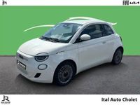 Occasion Fiat 500e Style 2025 Ice white pastel Berline