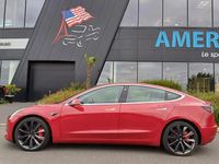 Occasion Tesla Model 3 Performance 355 kW (483 ch) 2019 Rouge Berline