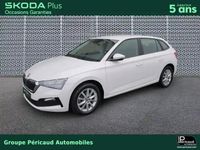 Occasion Skoda Scala 116 ch (85 kW) 2019 Blanc Citadine