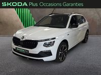 Occasion Skoda Kamiq Monte Carlo 116 ch (85 kW) 2025 Blanc lune métallisé SUV