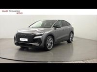 Occasion Audi Q4 Sportback e-tron S-Line 210 kW (286 ch) 2025 Gris typhon métallisé SUV