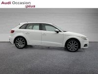 Occasion Audi A3 Design 150 ch (110 kW) 2019 Blanc ibis Berline