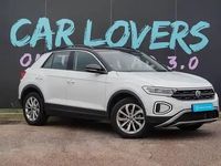 Occasion VW T-Roc 2022 Blanc pur toit noir uni SUV