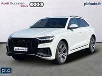 Occasion Audi Q8 S-Line 286 ch (210 kW) 2020 Blanc glacier métallisé SUV