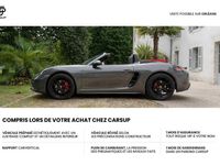 Occasion Porsche 718 Boxster 349 ch (256 kW) 2018 Gris Cabriolet