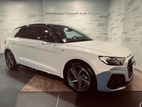 Occasion Audi A1 Sportback S-line plus 116 ch (85 kW) 2025 Blanc glacier métallisé noir mythe métallisé Citadine