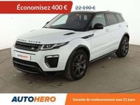 Occasion Land Rover Range Rover evoque 179 ch (131 kW) 2018 Blanc SUV