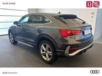 Occasion Audi Q3 Sportback S-Line 150 ch (110 kW) 2022 Gris daytona nacré SUV