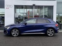 Occasion Audi A3 Sportback e-tron S-Line 150 ch (110 kW) 2023 Bleu navarre métallisé Citadine