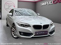 Occasion BMW 218 Sport Line 136 ch (100 kW) 2017 Gris Coupé