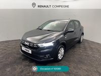 Occasion Dacia Sandero Expression 101 ch (74 kW) 2023 Gris Citadine