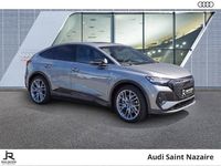Occasion Audi Q4 Sportback e-tron Design 210 kW (286 ch) 2024 Gris typhon métallisé SUV