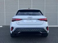 Occasion Audi A3 S-Line 116 ch (85 kW) 2025 Blanc glacier métallisé