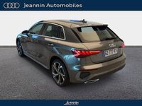 Occasion Audi A3 Sportback e-tron S-Line 150 ch (110 kW) 2024 Gris daytona nacré Citadine