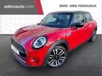 Occasion Mini Cooper Hatch 136 ch (100 kW) 2020 Rouge Citadine