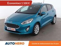 Occasion Ford Fiesta Titanium 101 ch (74 kW) 2017 Bleu Citadine